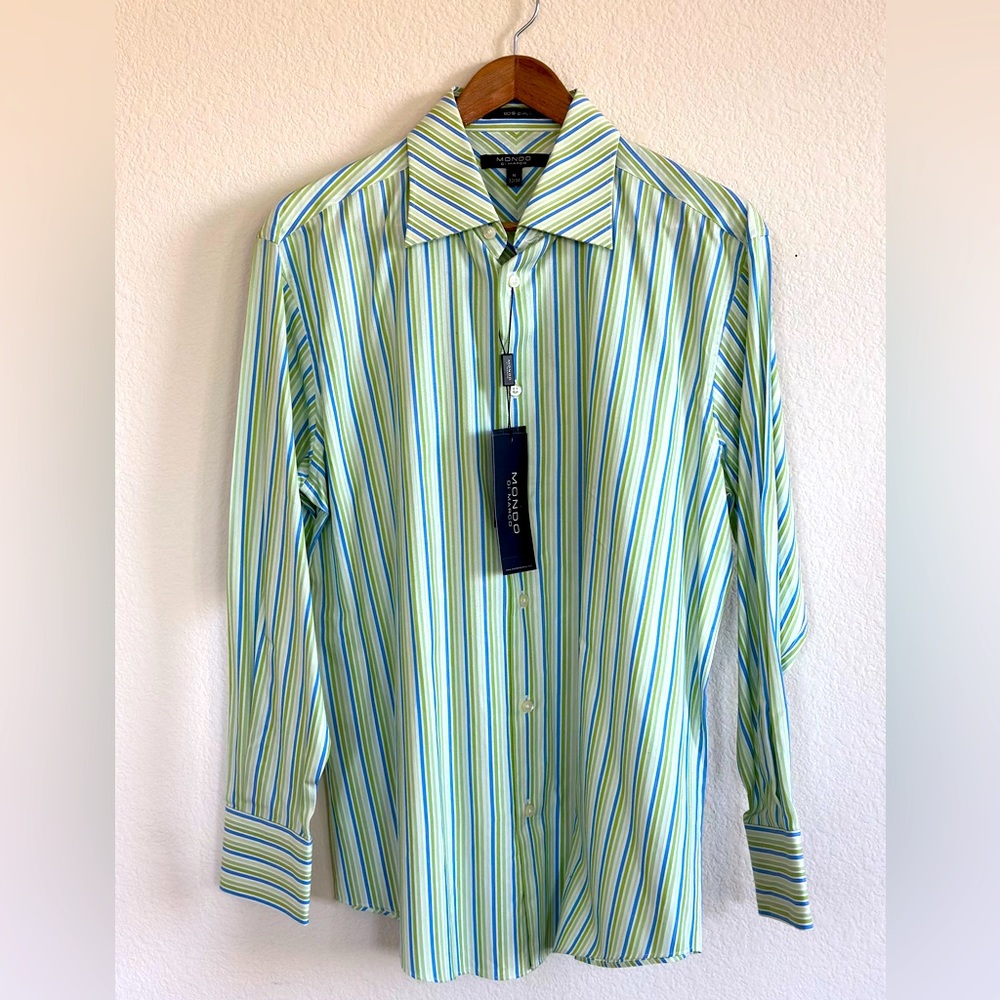 New Mondo Di Marco Men’s Casual/Dress Shirt Size 16 32/33